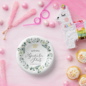 Grüne Eukalyptus-Botanische Graduierungspartei Pappteller (Party)