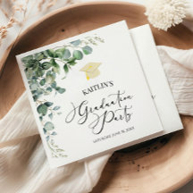 Grüne Eukalyptus-Botanische Graduierungspartei