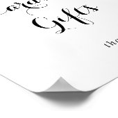 Grüne Eukalyptus Botanische Karten und Geschenkzei Poster (Ecke)