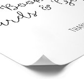 Grüne Eukalyptus - Büchskarten und Geschenke Poster (Ecke)