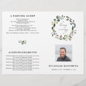 Grüne Eukalyptus-Feier des Programms "Leben" (Vorderseite)