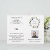 Grüne Eukalyptus-Feier des Programms "Leben" (Stehend Vorderseite)