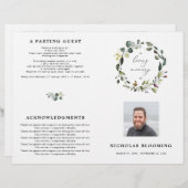 Grüne Eukalyptus-Feier des Programms "Leben" (Vorne/Hinten)