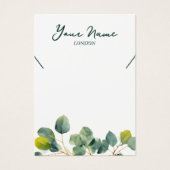 Grüne eukalyptus-Filiale-Filiale (Vorderseite)