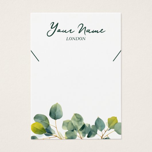 Grüne eukalyptus-Filiale-Filiale (Vorderseite)