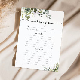 Grüne Eukalyptus Floral Rezept Seite