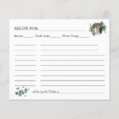 Grüne Eukalyptus Flyer (Vorne)