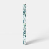 Grüne Eukalyptus im Weichtöner-Stil Samsung Galaxy Hülle (Linke Seite)