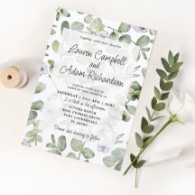 Grüne Eukalyptus Sage Green & Floral Wedding