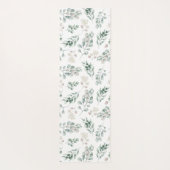 Grüne Eukalyptus Yogamatte (Rückseite)