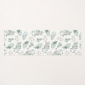 Grüne Eukalyptus Yogamatte (Vorderseite (Horizontal))