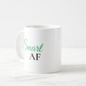 Grüne Expression-Anweisung für den intelligenten A Kaffeetasse (Vorderseite Links)