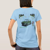 Grüne Fahrer-Filme T-Shirt (Rückseite)