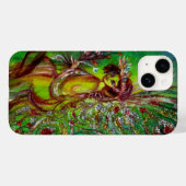 GRÜNE FAIRE MIT GOLDGLITZERN IN MOONLIGHT Case-Mate iPhone HÜLLE (Rückseite (Horizontal))