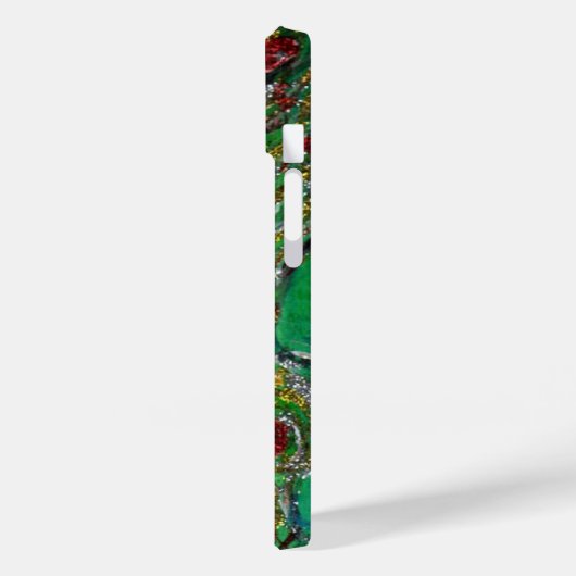 GRÜNE FAIRE MIT GOLDGLITZERN IN MOONLIGHT Case-Mate iPhone HÜLLE (Rückseite / Links)