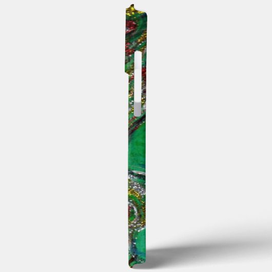 GRÜNE FAIRE MIT GOLDGLITZERN IN MOONLIGHT Case-Mate iPhone HÜLLE (Rückseite / Links)