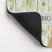 Grüne falsche Holz süße Hirsch Mousepad (Ecke)