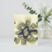 Grüne Fantasie Postkarte (Stehend Vorderseite)