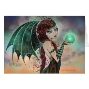 Grüne Fantasie Vampire Gotische Märchenkunst