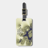 Grüne Fantasy Travel Bag Tags - Maßgeschneiderte Gepäckanhänger (Vorderseite vertikal)