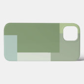 Grüne Farbblöcke für Minimalistische geometrische Case-Mate iPhone Hülle (Rückseite (Horizontal))