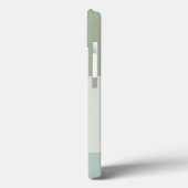 Grüne Farbblöcke für Minimalistische geometrische Case-Mate iPhone Hülle (Rückseite / Links)