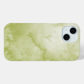 Grüne Farbe Case-Mate iPhone Hülle (Rückseite (Horizontal))