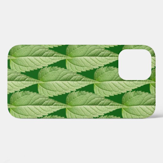 Grüne Farbe der Blätter Case-Mate iPhone Hülle (Rückseite (Horizontal))