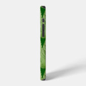 Grüne Farbe der Blätter iPhone Hülle (Linke Seite)