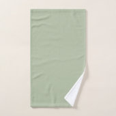 Grüne Farbe der hellen Seite Badhandtuch Set (Handtuch)