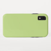 Grüne Farbe der Pastelfeder Case-Mate iPhone Hülle (Rückseite (Horizontal))
