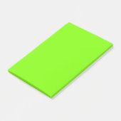 Grüne Farbe der Rasenfläche | Classic | elegant Post-it Klebezettel (angewinkelt)