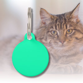 Grüne Farbe des Meeresbodens | Classic | elegant Haustiermarke