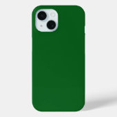 Grüne Farbe des Waldkieferns Case-Mate iPhone Hülle (Rückseite)