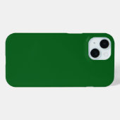 Grüne Farbe des Waldkieferns Case-Mate iPhone Hülle (Rückseite (Horizontal))