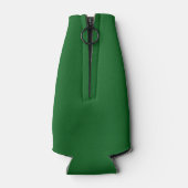 Grüne Farbe des Waldkieferns Flaschenkühler (Rückseite)