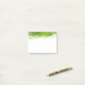 Grüne Farbe Post-it Klebezettel (Auf Schreibtisch)
