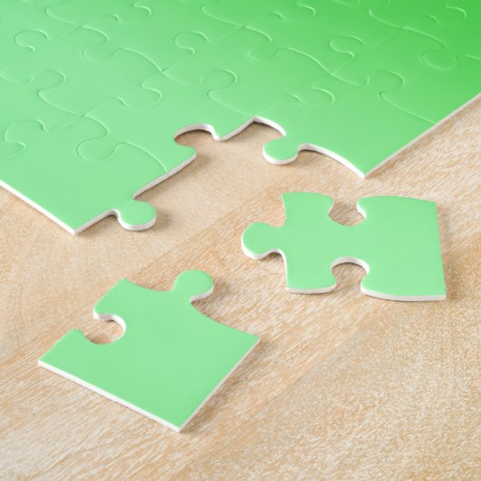 Grüne Farbe Puzzle (Seite)