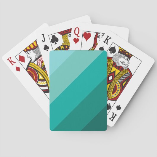 Grüne Farbe Spielkarten (Rückseite)