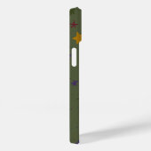 Grüne farbenfrohe Stern Handyhülle Case-Mate iPhone Hülle (Rückseite / Rechts)