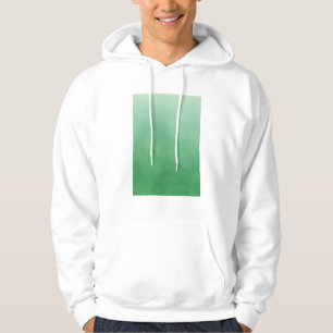 Grüne Farbenkulisse Hoodie