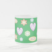 Grüne Farbformen Tasse (Mittel)