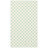 Grüne Farbtöne Abstrakte Blume Tischdecke (Vorderseite)