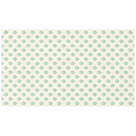 Grüne Farbtöne Abstrakte Blume Tischdecke (Vorderseite (Horizontal))