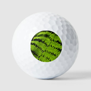 Grüne Farn Golfball