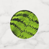 Grüne Farn Konfetti (Klein Vorderseite)