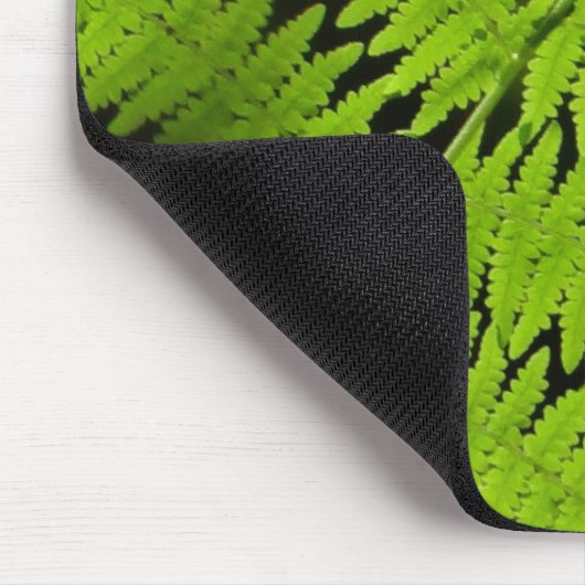 Grüne Farn Mousepad (Ecke)