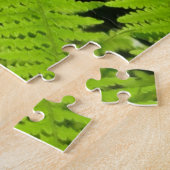 Grüne Farn Puzzle (Seite)