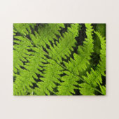 Grüne Farn Puzzle (Horizontal)