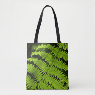 Grüne Farn Tasche
